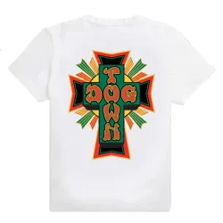 Acheter Dogtown T-Shirt Cross Logo Black au Sickest magasin de Longboard de l'Europe