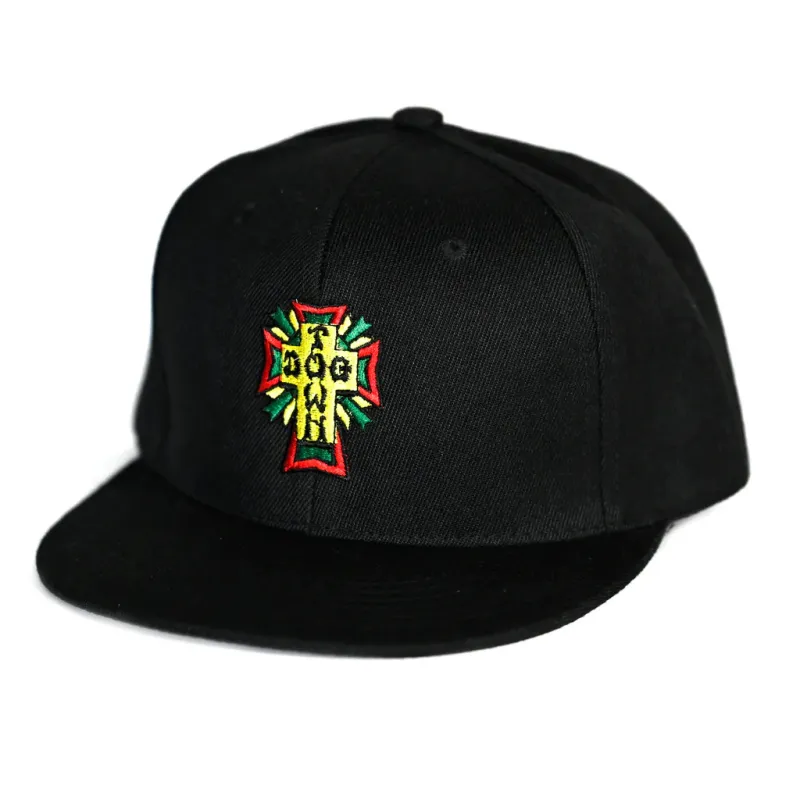 Buy Dogtown Blue Cross Patch Snapback Cap at Sick Skateboard Shop