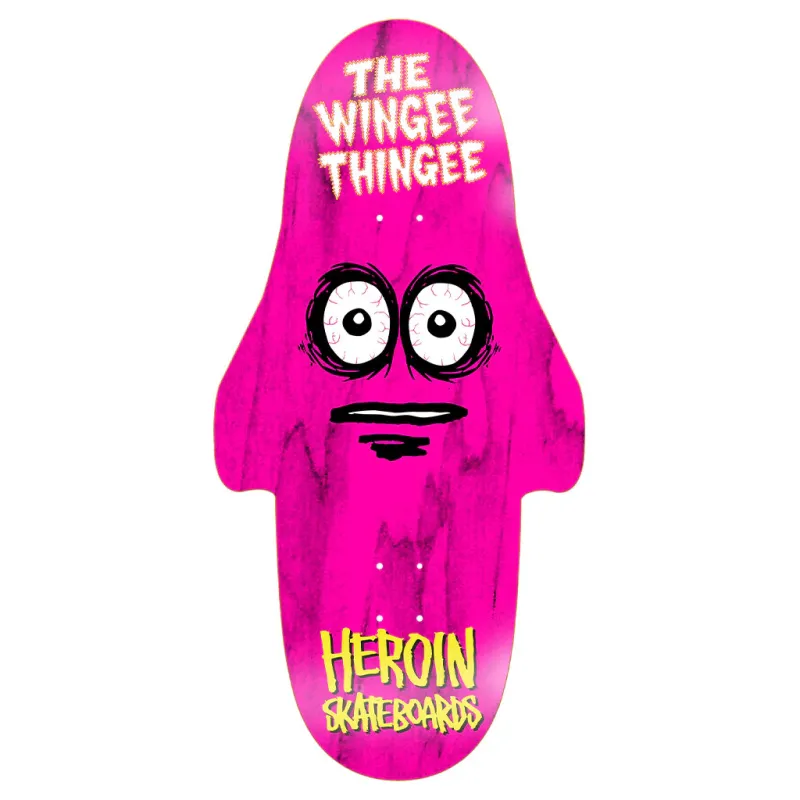 Heroin Wingy Thingee 15.25" Skateboard Deck