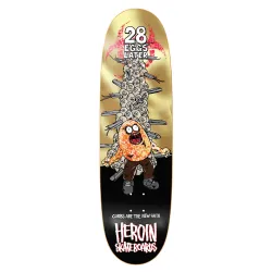 Heroin 28 Eggs Later 9.0" Skateboard Deck