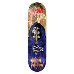 Heroin Aaron Wilson KO2 Skull Priest 8.5" Skateboard Deck