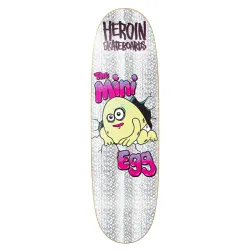 Heroin Mini Egg Holographic Foil 8.38" Skateboard Deck