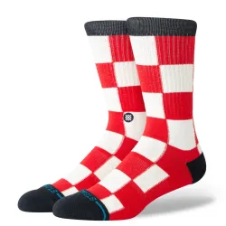 Stance Chaturanga Crew Socks Red