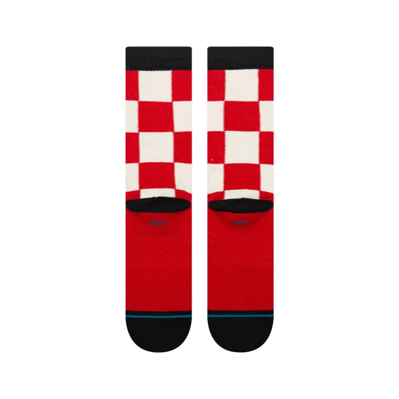 Stance Chaturanga Crew Socks Red