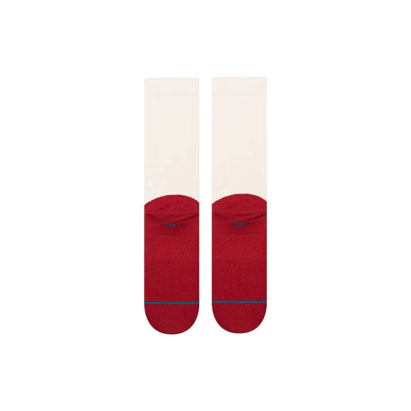 Stance Heating Up Crew Socks Red