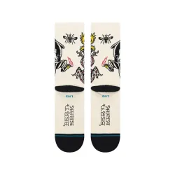 Stance Battle Crew Socks Cream