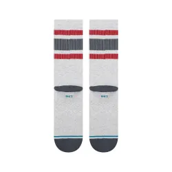 Stance Boyd Pop Stitch Crew Socks Heather Grey
