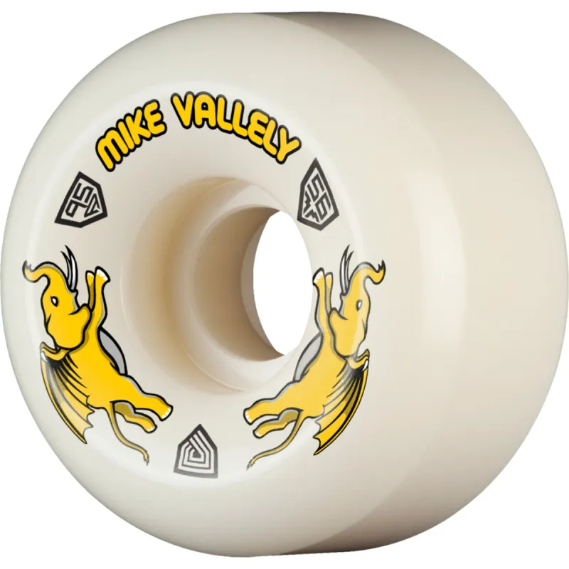 Powell-Peralta Dragons Vallely 95A V6 Symmetrical Skateboard Wielen