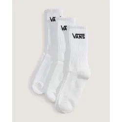 Vans Classic Crew Socks White