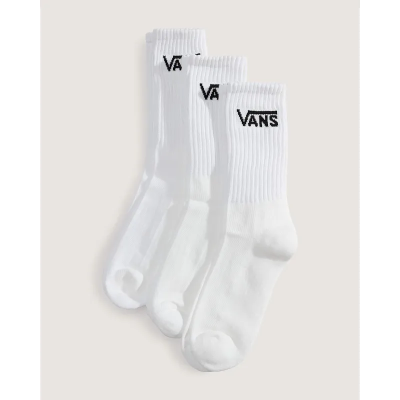 Vans Classic Crew Socks White