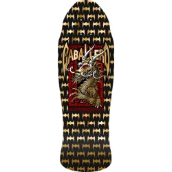 Powell-Peralta Steve Caballero Street Black/Gold Foil 9.625" Old School Skateboard Deck