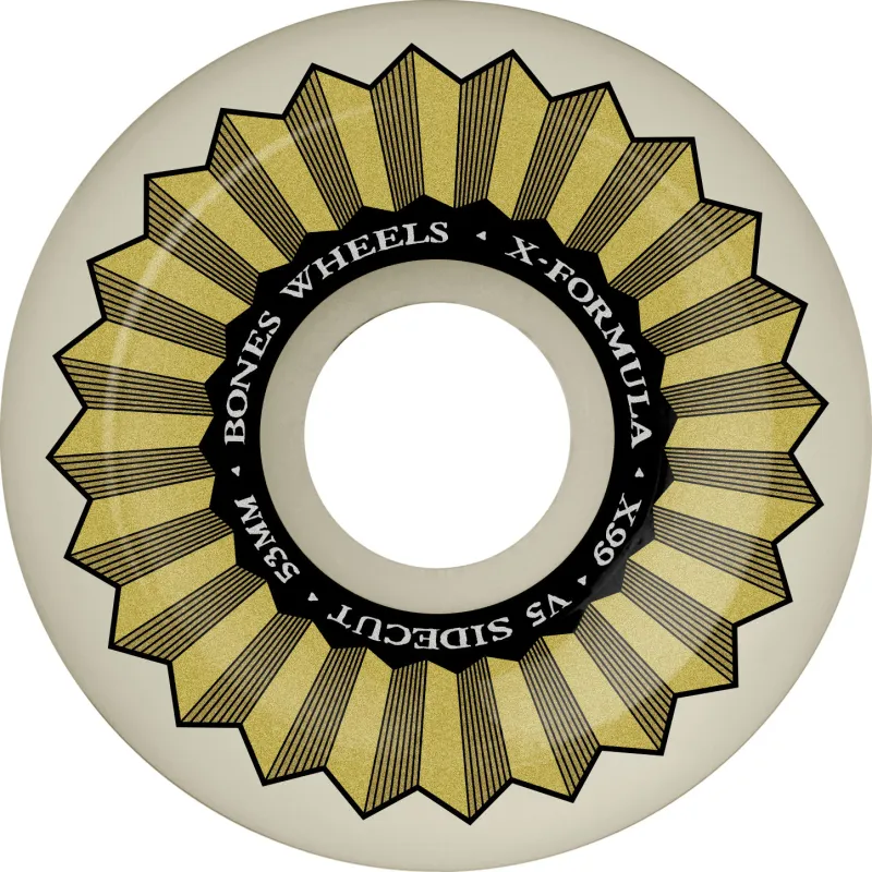 Bones X-Formula XF Sidecut V5 53mm x 31mm 99A Skateboard Ruedas