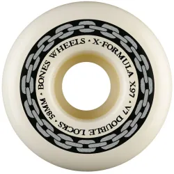 Bones X-Formula V7 Double Locks 58mm x 38mm 97A Skateboard Ruedas