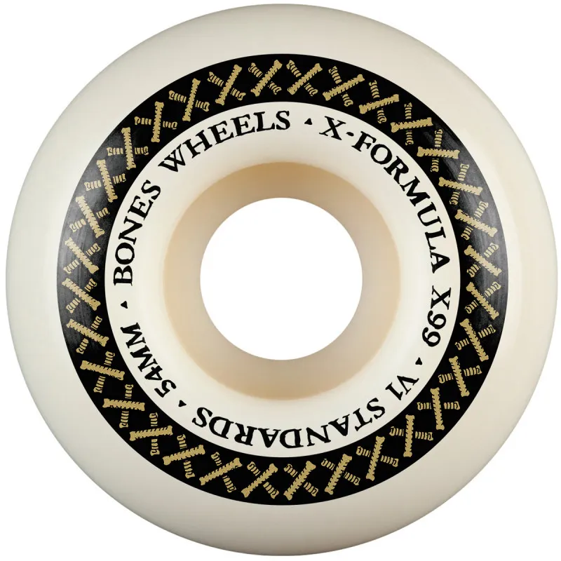 Bones X-Formula V1 Standards 54mm x 32mm 99A Skateboard Ruedas