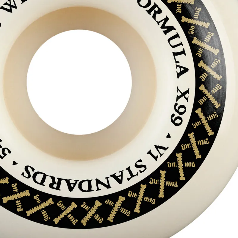 Bones X-Formula V1 Standards 54mm x 32mm 99A Skateboard Ruedas