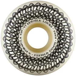 Bones X-Formula Double Lock V7 54mm x 34mm 97A Skateboard Wheels