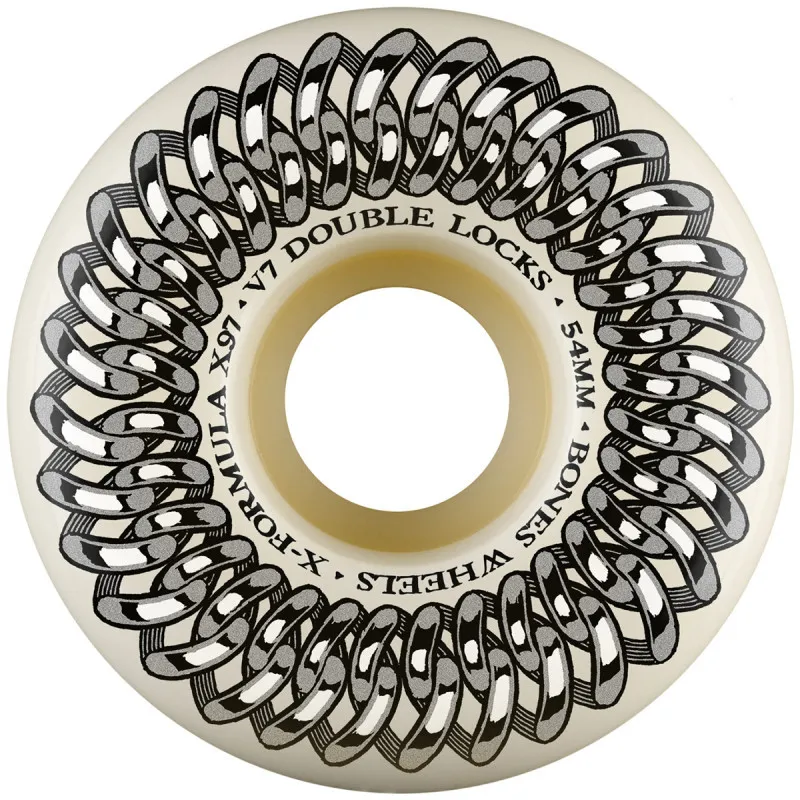 Bones X-Formula Double Lock V7 54mm x 34mm 97A Skateboard Roues