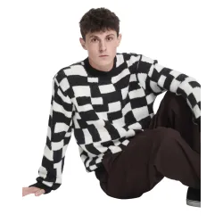 Volcom Fa Carrau Check Sweater