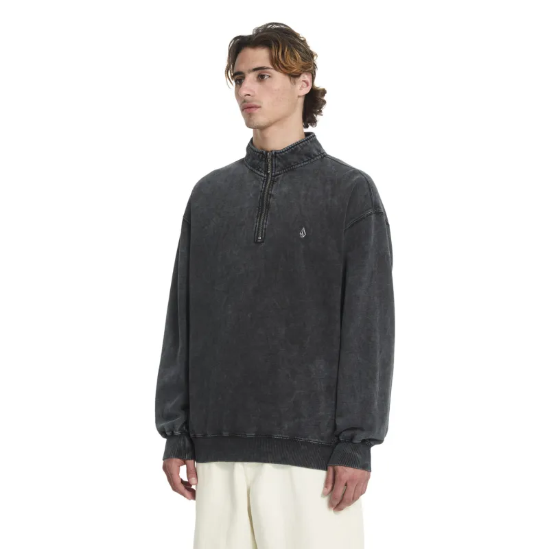 Volcom Single Stone Quarter Zip-Hoodie Sweatshirt