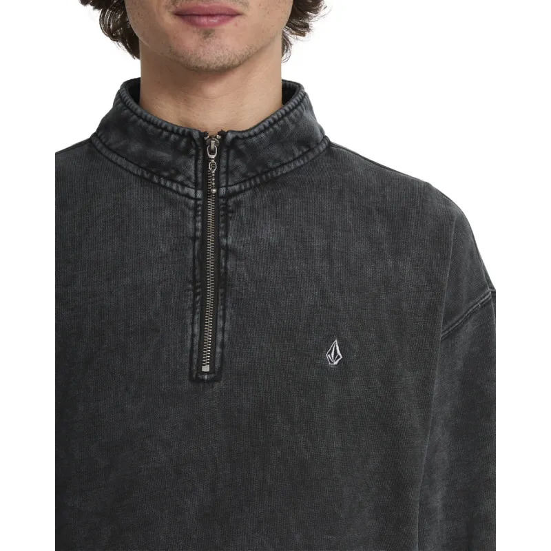 Volcom Single Stone Quarter Zip-Hoodie Sweatshirt