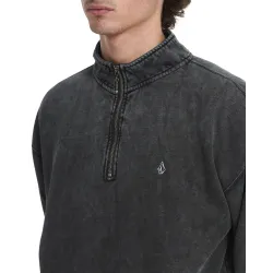 Volcom Single Stone Quarter Zip-Hoodie Sweatshirt