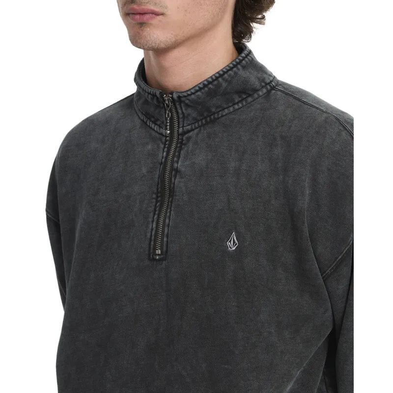 Volcom Single Stone Quarter Zip-Hoodie Sweatshirt