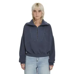 Volcom Reetrocity Quarter Zip-Hoodie Women Sweatshirt