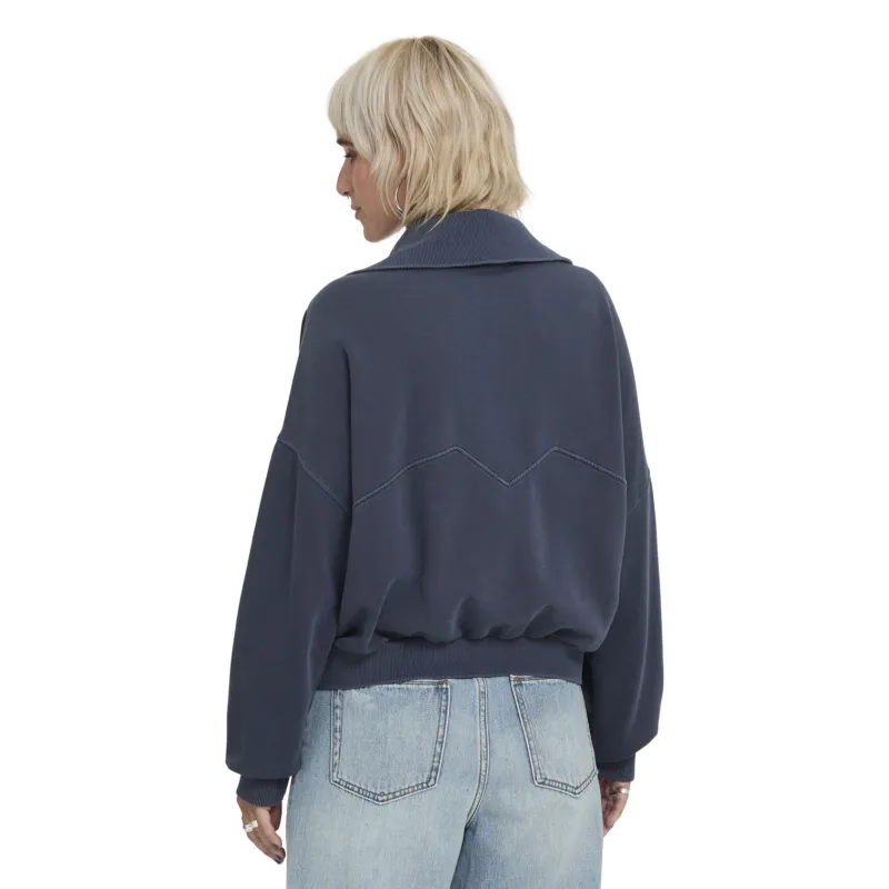 Volcom Reetrocity Quarter Zip-Hoodie Women Sweatshirt