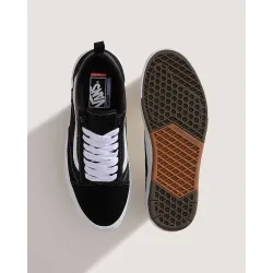 Vans Skate Old Skool Wafflecup Shoes Black/White - 7