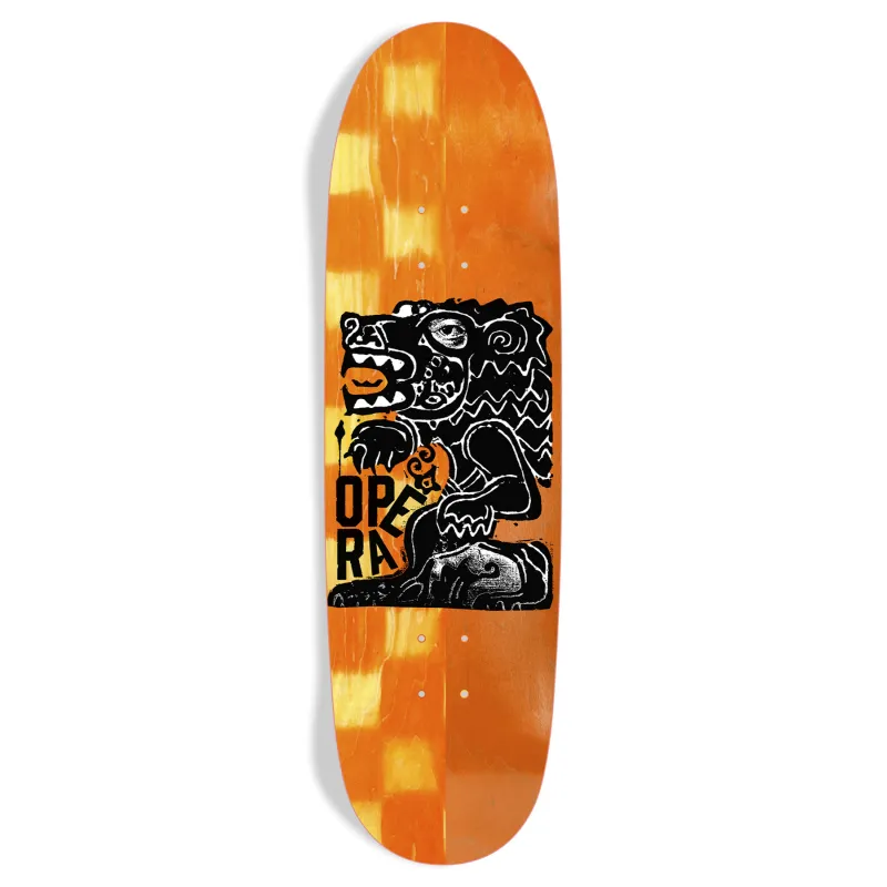 Opera Gargoyle Orange 8.98" Skateboard Deck