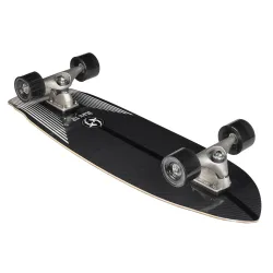 Carver Black Tip Carbon 33" Surf Skate Complete