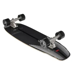 Carver Black Tip Carbon 33" Surf Skate Complete