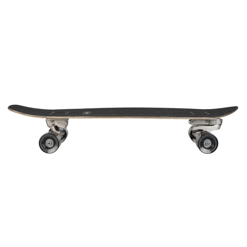 Carver Black Tip Carbon 33" Surf Skate Complete