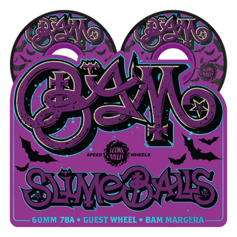 Slime Balls Bam Margera OG Slime 78aA Old School Wheels