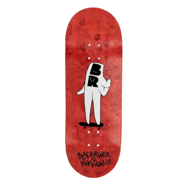 Blackriver X Raviollie Hand Pro 33.3 mm Fingerboard Deck