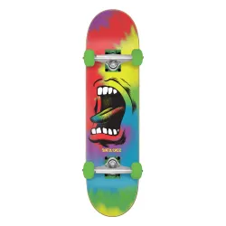 Santa Cruz Full Big Mouth Tie Dye 8.0" Skateboard Complete