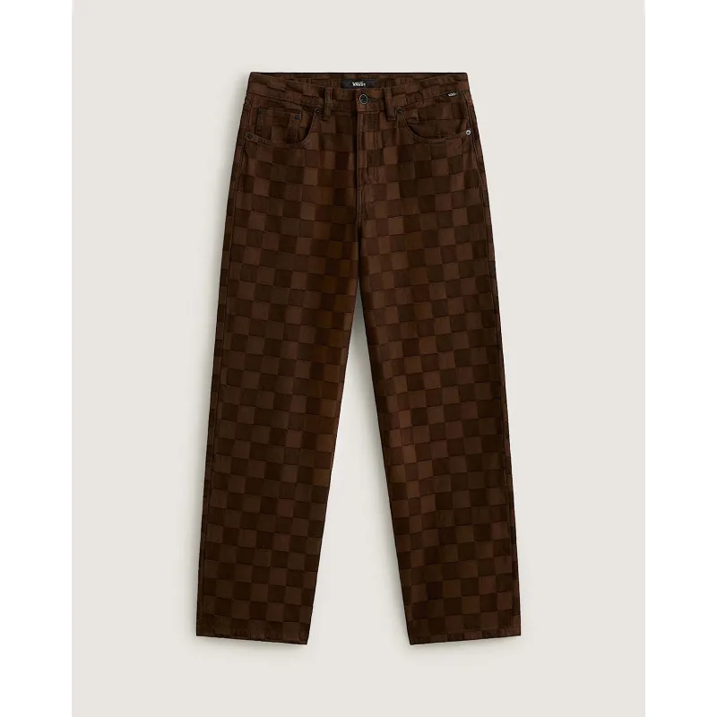 Vans Check-5 Baggy Denim Pants Demitasse