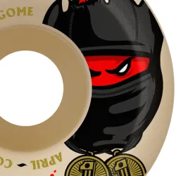 Spitfire April Formula Four Yuto Conical Full 54mm 99DA Skateboard Wheels