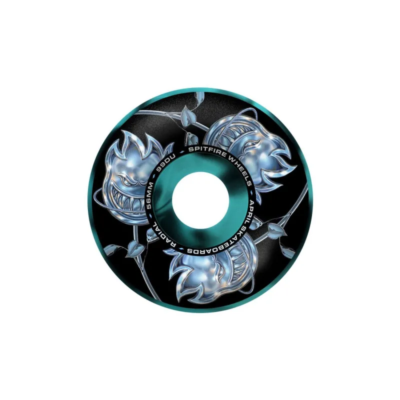 Spitfire April Formula Four Bighead Rose Radial 56mm 99DA Skateboard Wheels