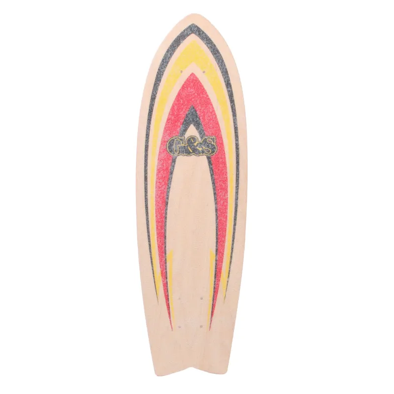 Gordon and Smith Magic Fish Cruiser With Griptape 26" Longboard Deck