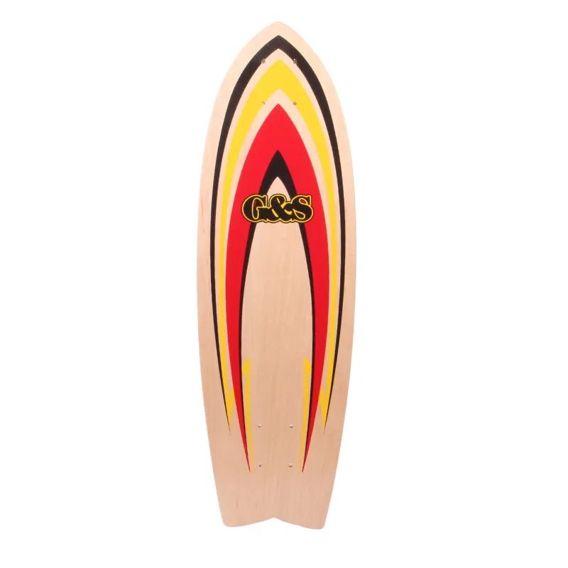 Gordon and Smith Magic Fish Cruiser With Griptape 26" Longboard Deck