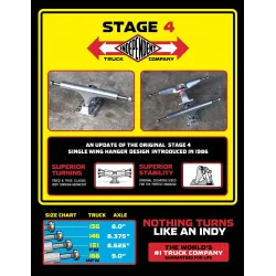 Independent 215 Stage 4 Standard Skateboard Eje