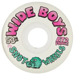 Snot Wide Boys Clear 53mm 99A Skateboard Wheels