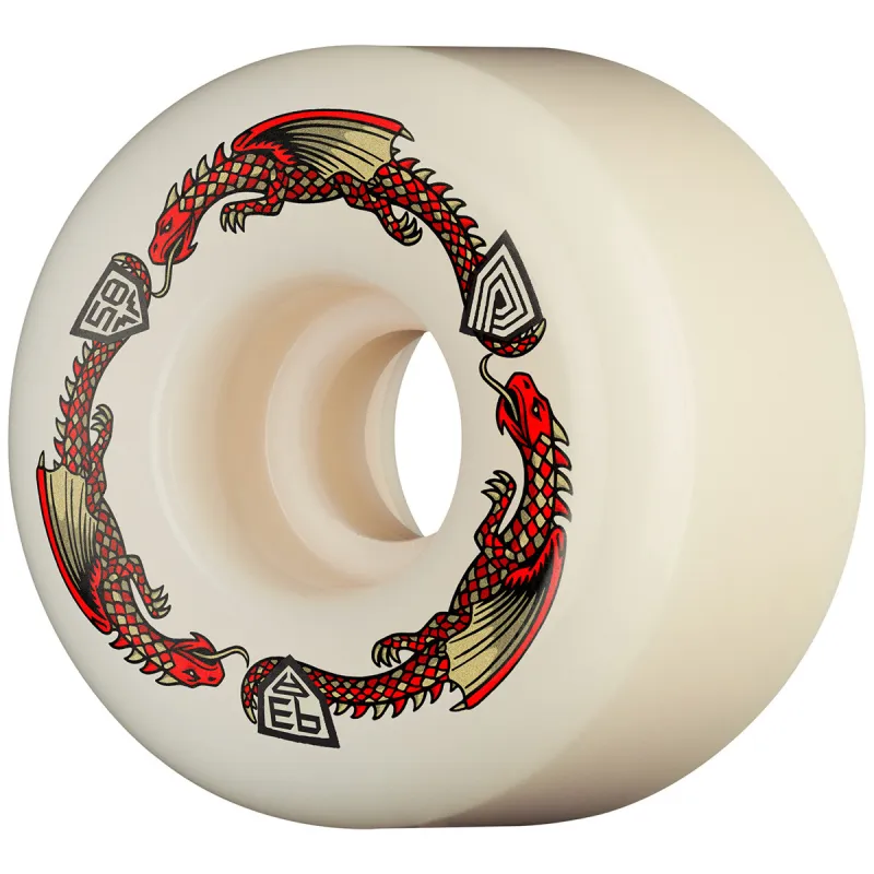 Powell-Peralta Dragon Formula V7 Double Lock 58mm x 38mm 93A Skateboard Wheels