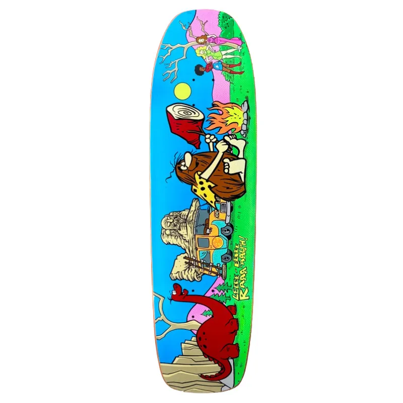 Pocket Pistols Lee Ralph Caveman Bbq 9.25" Skateboard Deck
