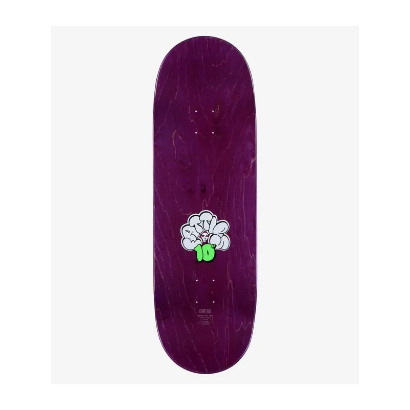Opera Fatties Torn Spike 10.0" Skateboard Deck