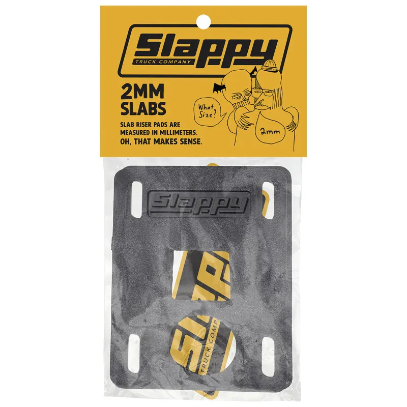 Slappy Slabs Low Riser Pads 2mm  set of 2