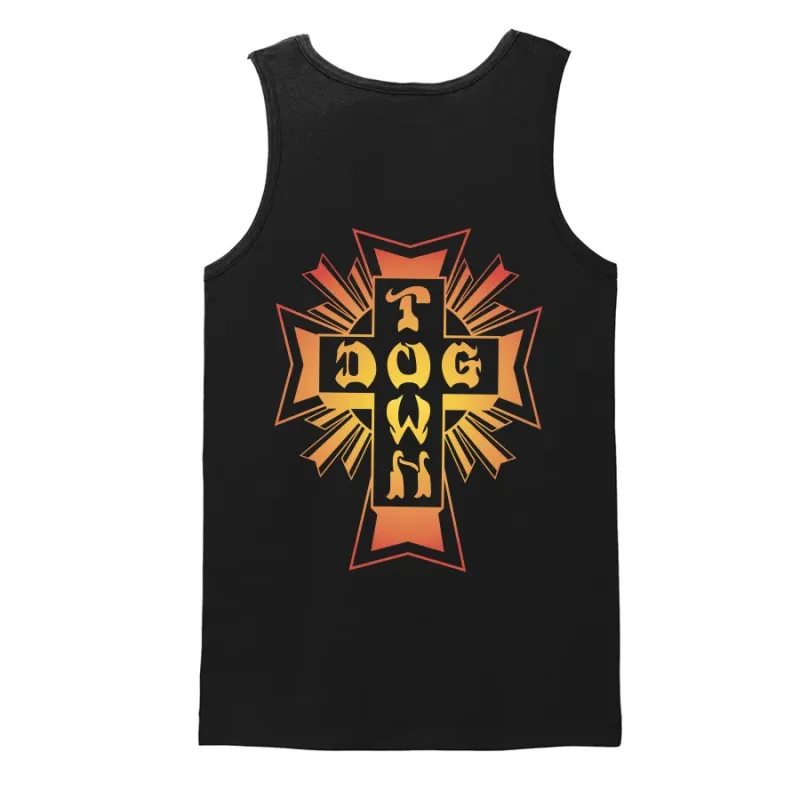 Dogtown Cross Logo Tank Top kopen bij Sickboards Skateboard shop