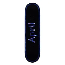April Fractured OG Logo Twin Tail 8.5" Skateboard Deck