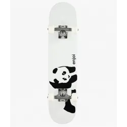 Enjoi Panda Soft Top White 6.75" Skateboard Complete